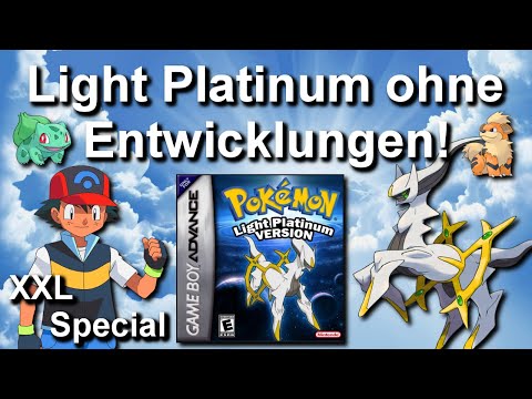 Das XXL Pokemon LIGHT PLATINUM ohne Entwicklungen Special! (2 Regionen, 16 Orden, 3 Ligas)