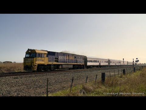2AM8 Overland Passenger Train - PoathTV Australian Railways