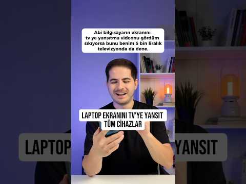 Bilgisayarın Ekranını TV’ye Yansıtma Yöntemi (GİZLİ ÖZELLİK )