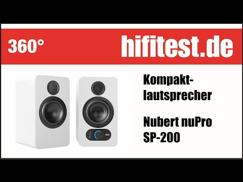 360 Grad Video: Kompaktlautsprecher Nubert nuPro SP-200