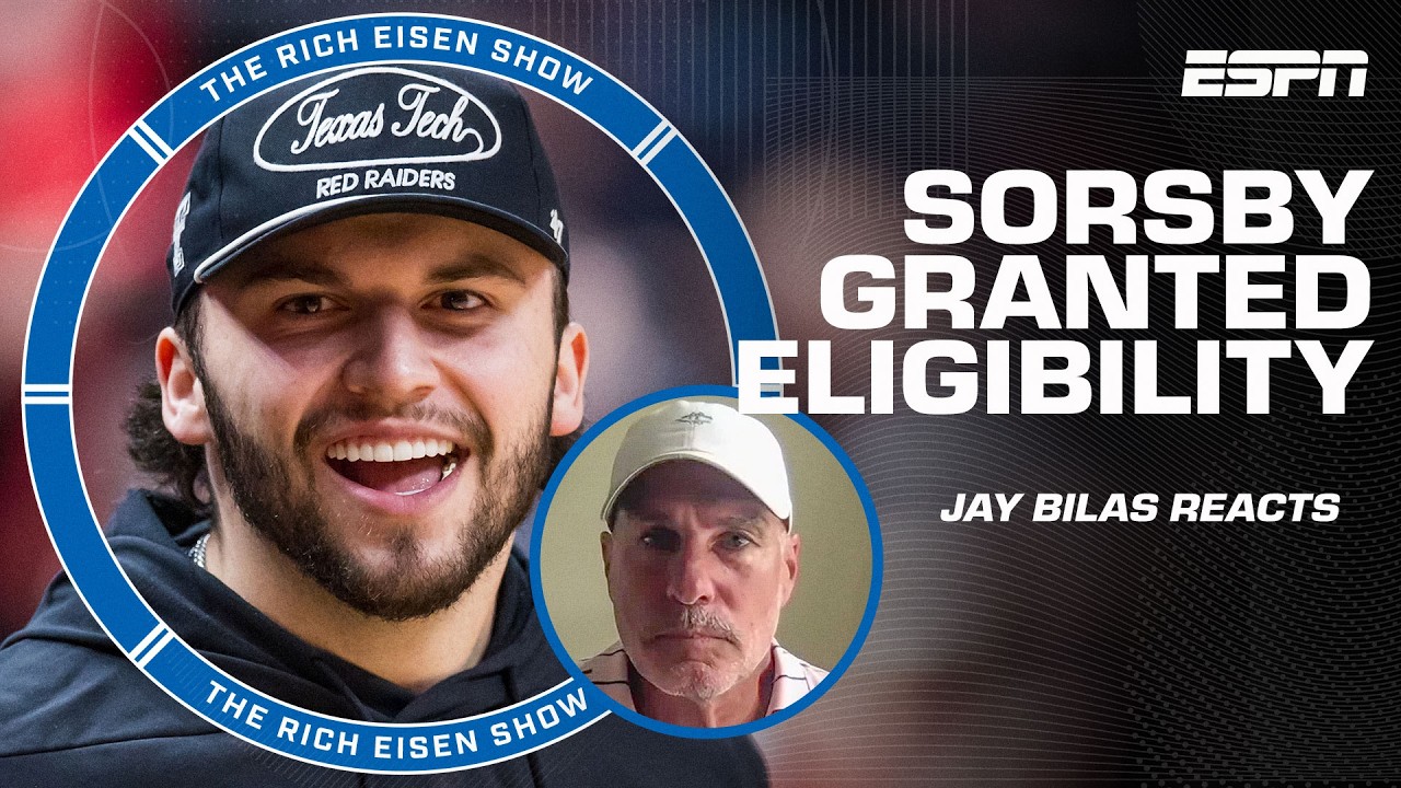Jay Bilas is CONFIDENT Brendan Sorsby will NOT be able to play in 2026 | The Rich Eisen Show