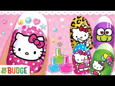 Video di Hello Kitty salone per unghie