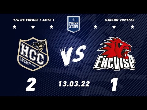 13.03.2022 HC La Chaux-de-Fonds - EHC Viège (2-1)
