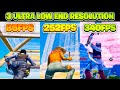 TOP 3 Stetched RESOLUTIONS for LOW END PC in Fortnite! 💜 (ULTRA LOW END RES)