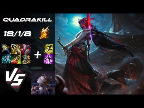MID Yone vs Orianna [QUADRAKILL] - EU Grandmaster Patch 25.S2.8