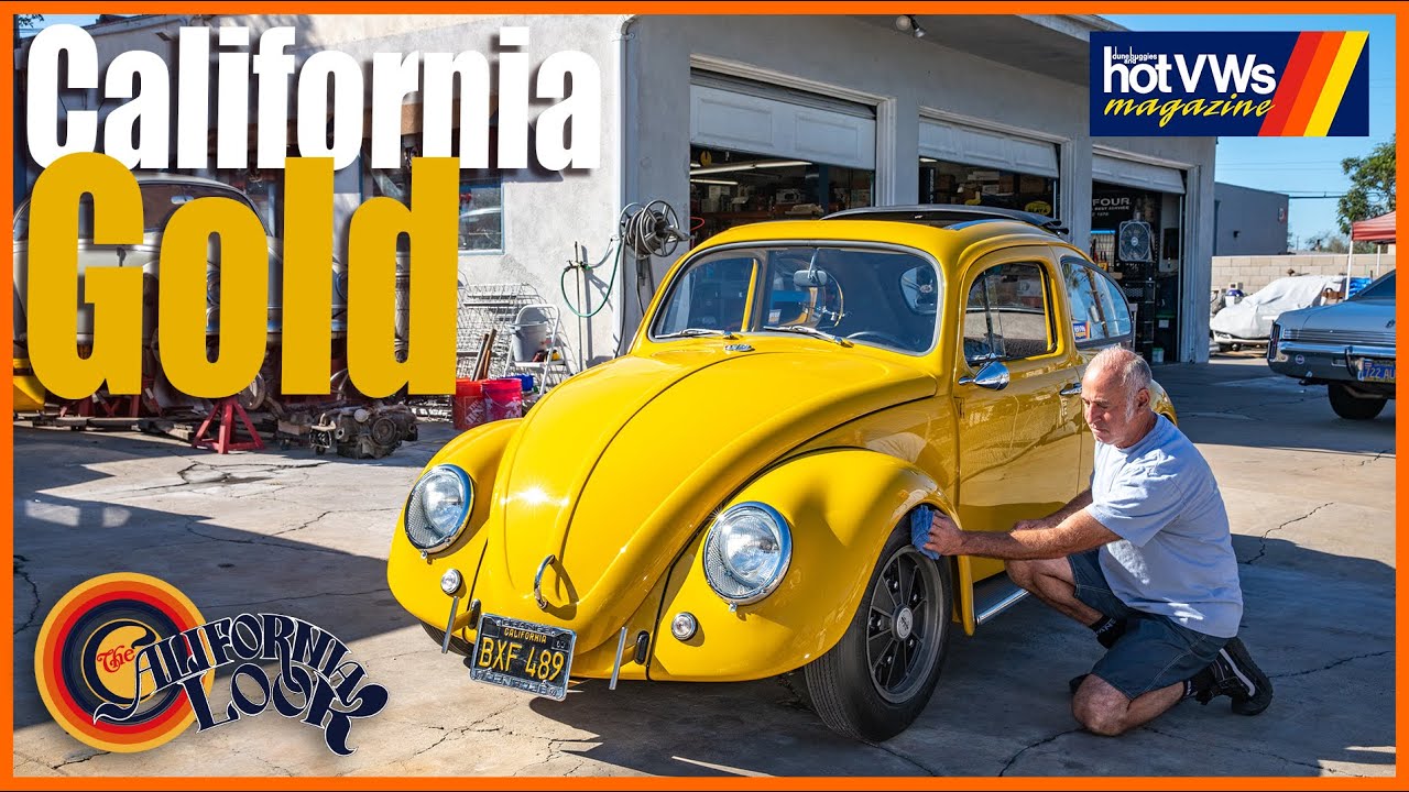 CALIFORNIA GOLD: Mark Akullian’s Cal Look VW 1961 Ragtop