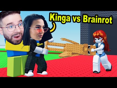 NÉZŐIM LOPNAK TŐLEM és KINGÁTÓL ? | 2 Player Steal Brainrot veletek és Kingával