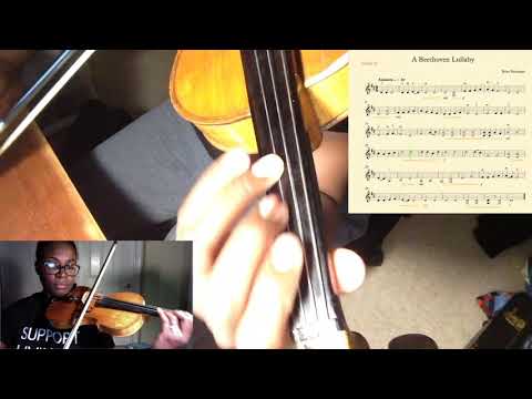 Practice Track - A Beethoven's Lullaby (Violin 1)