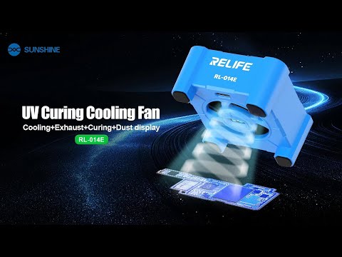 Đèn UV tích hợp quạt làm mát RELIFE RL-014E (có pin)