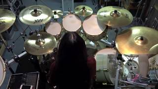 ARCH ENEMY &quot;Ravenous&quot; drum cover by Fumie Abe