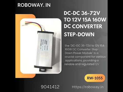 G-energy DC 24V 48V To 12V 2A 24W Dc Dc Converter IP68 Buck Power Supply Module