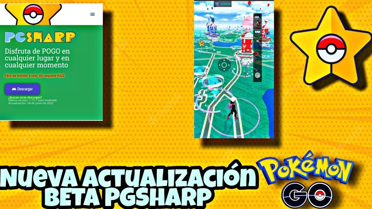 🚨Fallos inicio de sesión con Facebook🚨Nueva Actualización BETA PGSharp joystick Pokémon GO
