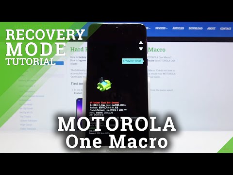 How to Open Recovery Mode in MOTOROLA One Macro – Enter Recovery Mode