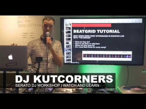 Serato DJ 1.9.2 Workshop 2 of 3 : Beat Grid, Slicer, Beat Jump  | Watch And Learn