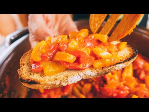 PEPERONATA PERFETTA: Ricetta originale in padella