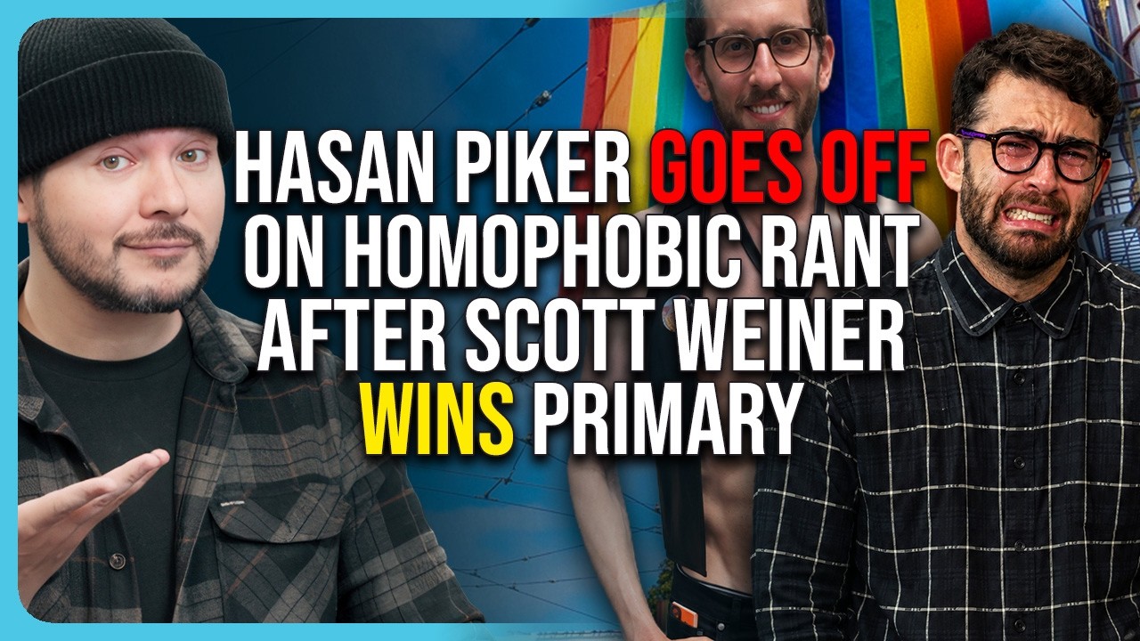 Hasan Piker GOES OFF On Homophobic Rant After Scott Weiner WINS Primary