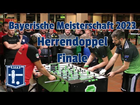 Bayerische Meisterschaft 2023 Herrendoppel Finale
