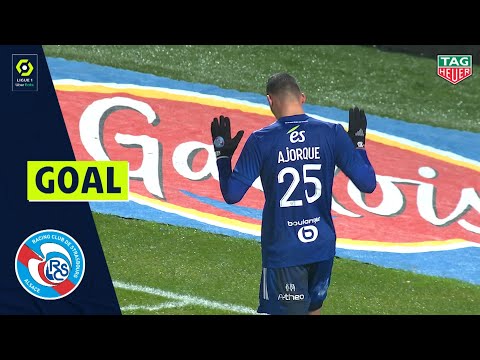 Goal Ludovic AJORQUE (90' +1 - RC STRASBOURG ALSACE) ANGERS SCO - RC STRASBOURG ALSACE (0-2) 20/21