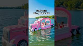 Download lagu These inflatable semi-truck lake floats look incredible! 👏👏 mp3