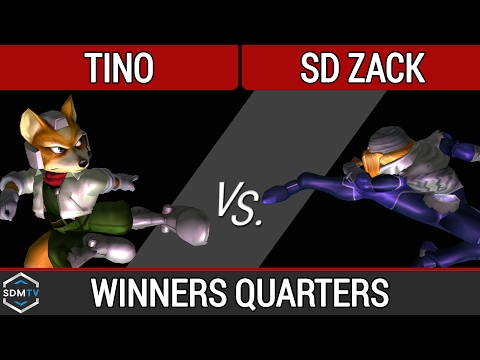 SDSU Biweekly 54 - B2S | Tino (Fox) vs. SD Zack (Sheik) - SSBM Winners Quarters - Smash Melee
