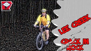 Lee Creek -  Crack in Rock "2011"