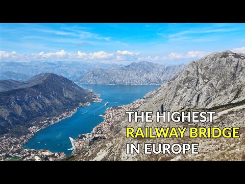 The Highest Railway Bridge in Europe (Welcome to Montenegro)