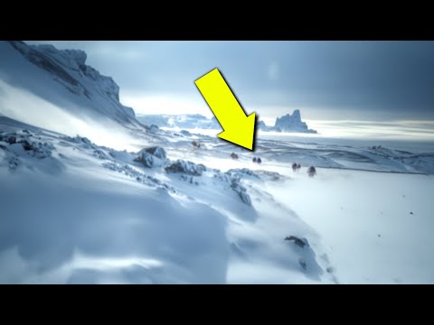 First footage from beyond the Antarctic ice wall shocks the whole world