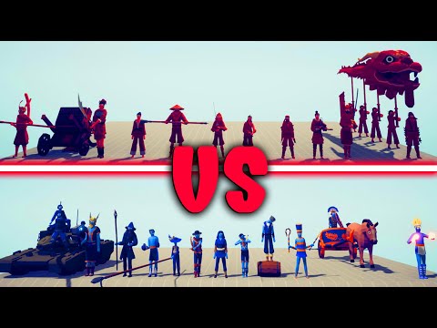 DYNASTY TEAM vs LEGACY TEAM - Totally Accurate Battle Simulator | TABS