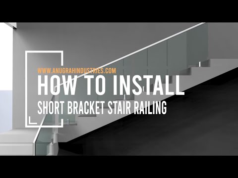Short Bracket Stair Railing 