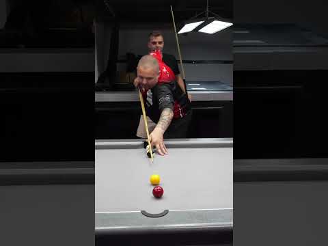 Satisfying pool drill with world champion Chris Melling @UltimatePool arena!🔥🏆 #billiards #8ball