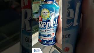 Review 1 of Repel Glass & Surface Cleaner  Repellent