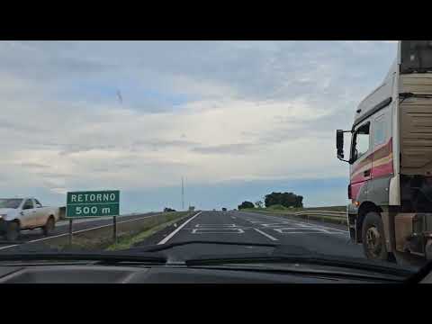 Passando por Araguari-MG indo até Cascalho Rico-MG. 