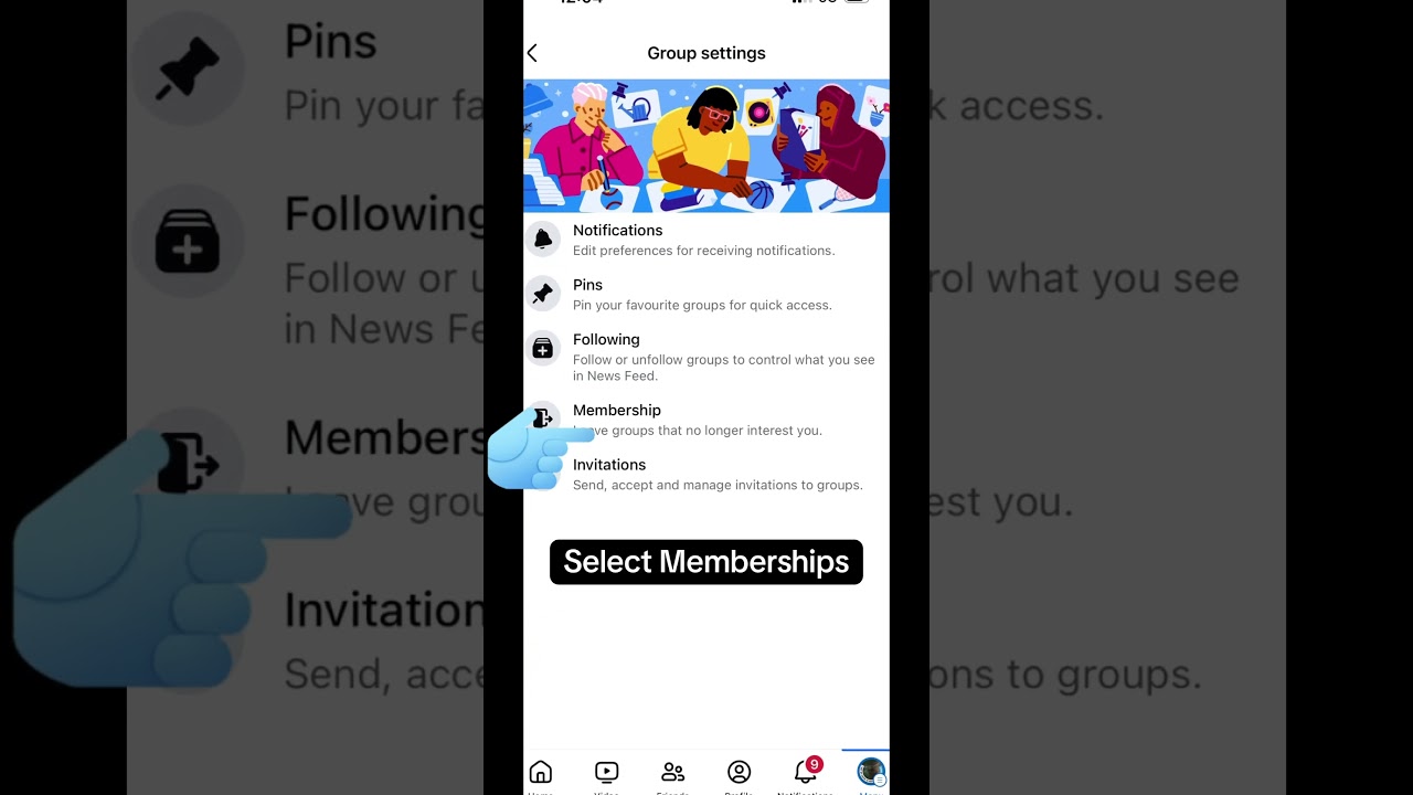 How to easily leave many facebook groups without going to every page. #fb #tips #groups