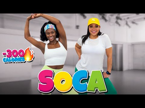 20 Minute SOCA Fat Burning Dance Cardio at Home + GIVEAWAY