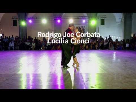  Lucila Cionci  and  Joe Corbata  are  dancing  at  Catania Tango Festival  in  2013