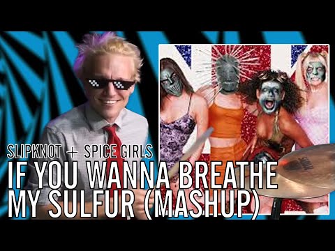Slipknot + Spice Girls - If You Wanna Breathe My Sulfur | Office Drummer [First Time Hearing]