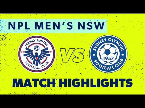 NPL Men's NSW Round 27 Highlights – Manly United v Sydney Olympic
