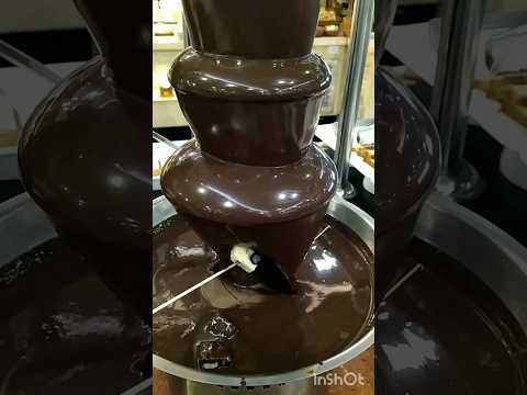 Chocolate Dipping Fun I Dip a cake in chocolate #chocolate #fun #shorts