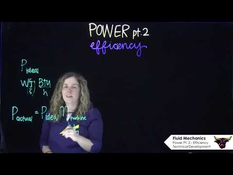 Efficiency - Fluid Mechanics