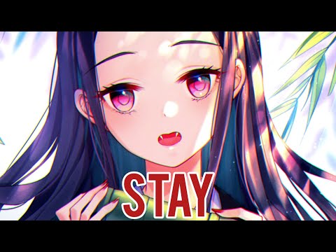 Nightcore - Stay | Lyrics (Collaboration with@Residemt Evil Nightcore King)