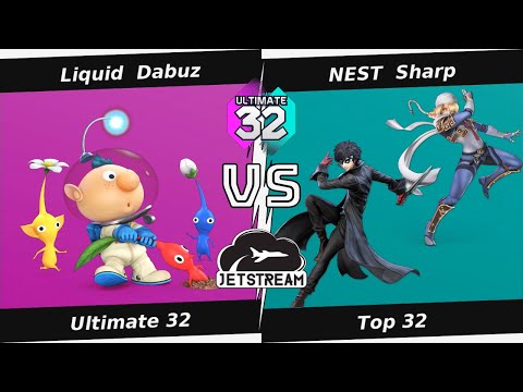 Ultimate 32 Top 32 W - Liquid  Dabuz (Olimar) Vs. NEST  Sharp (Joker, Shiek) Smash Ultimate - SSBU