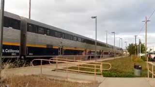 preview picture of video 'AMTRAK CAPITOL CORRIDOR ROSEVILLE, CA'