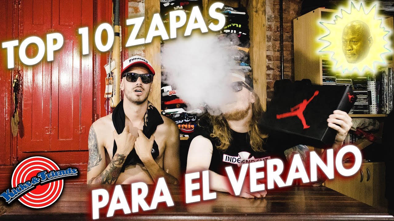 LAS MEJORES 10 ZAPATILLAS PARA EL VERANO