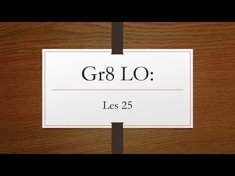 LO GRAAD 8: 08 Julie 2020 - periode 8 (08088)