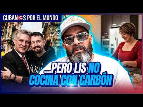 Díaz-Canel con luz y aire acondicionado habla de fogones de leña a Pablo Iglesias