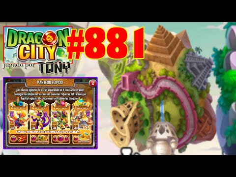 Dragon City "Capítulo 881 - Panteón Egipcio: Isla Rompecabezas Egipcio" por Tony