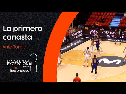 ¡Ante Tomic anota la primera!