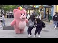 Giant bear Prank "Super Reaction" in South Korea(post-credits scene) : Bupyeong