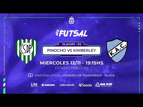 ⚽🇦🇷 Futsal | Primera A masculina 2025 | Cuartos de final | Juego 2 | Pinocho vs Kimberley