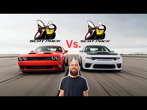 Challenger Vs. Charger. Which Dodge Scat Pack Is Better ?